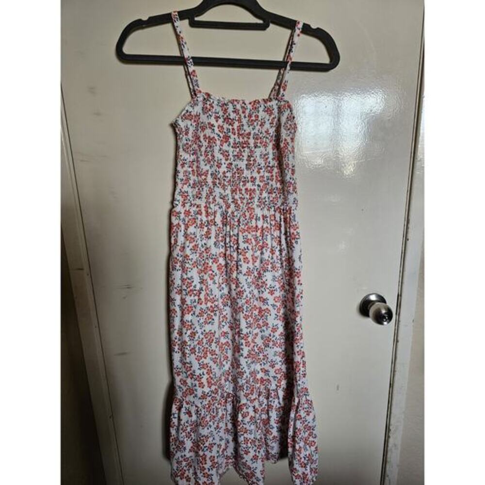 Gap Women’s Size XXS Floral Smocked Spring Midi Sundress‎